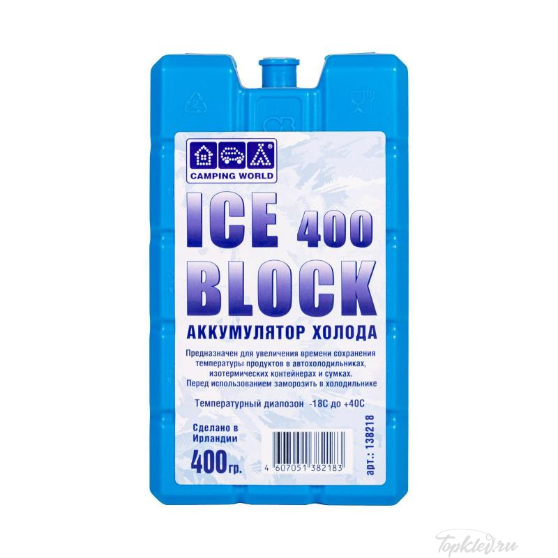 Аккумулятор холода Camping World Ice block 400гр (138218)