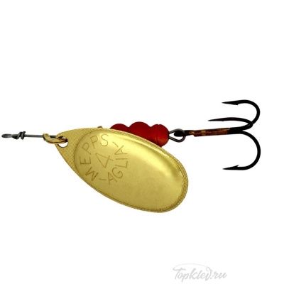 Блесна вращающаяся Mepps "Aglia OR" блистер №4 (9г)