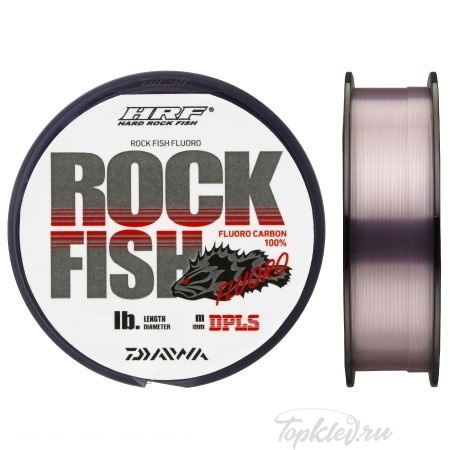 Флюорокарбон Daiwa HRF Rockfish Fluoro #4 (100м, 16lb, 0.33мм) #Hidden pink
