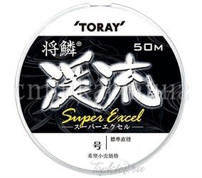 Леска нейлоновая Toray - KEIRYU SUPER EXCEL 50m #0.25