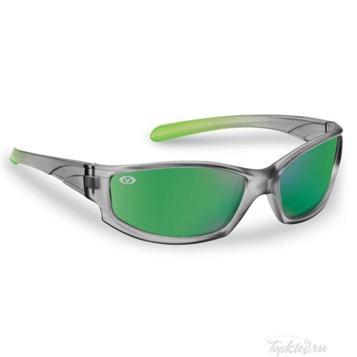 Очки Flying Fisherman 7895GAG Buoy Jr Angler Gray-Lime / Green Mirror Очки Flying Fisherman 7895GAG Buoy Jr Angler Gray-Lime / Green Mirror