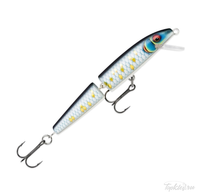 Воблер Rapala Jointed J13-SCRB
