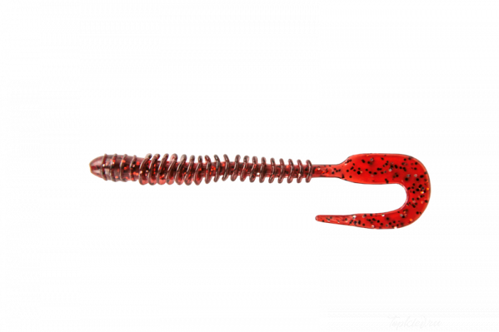 Приманка мягкая Allvega "Monster Worm" 10см 3,3г (6шт.) цвет cranberry seed