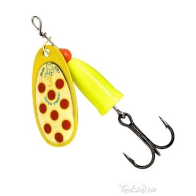 Блесна вращающаяся Blue Fox Vibrax Long Cast BLC3-YSYR