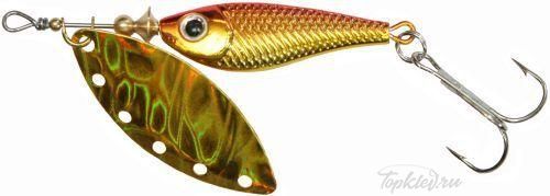 Блесна вращающаяся Daiwa "Silver Creek Spinner-R" 1150 Holo Akakin (10000029)