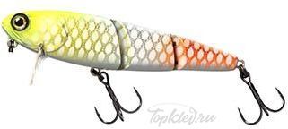 Воблер Jackall HAMA-KU-RU R Albino Charteuse Piraruku