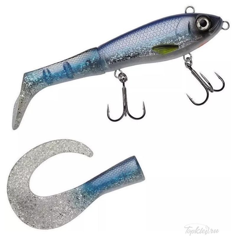 Джеркбейт Abu Garcia "Svartzonker McHybrid" 200 Blue Silver Джеркбейт Abu Garcia "Svartzonker McHybrid" 200 Blue Silver