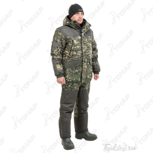Костюм зимний Helios "Горка" (алова/хаки) # 3XL (56/182)