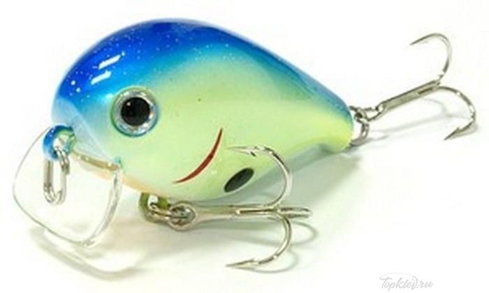 Воблер Lucky Craft Clutch SR 0199 Blue Back Chart 198