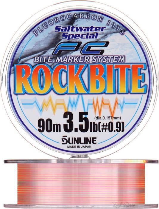 Флюорокарбон Sunline FC Rock Bite 90м #0.4 1LB