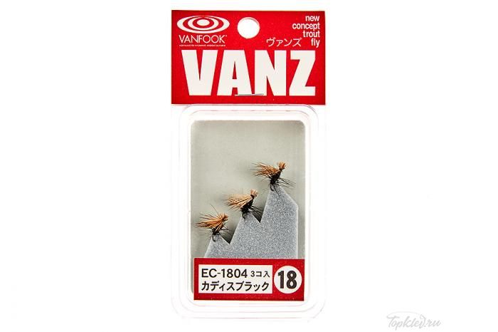 Набор Vanfook Eil Hair Caddis 1804 black