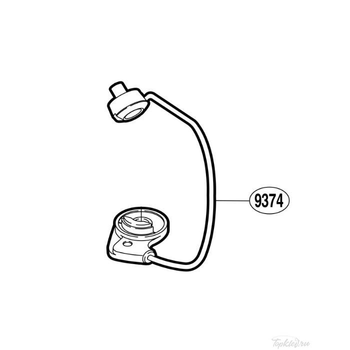 Запасная часть для катушки Shimano BAIL ASSEMBLY дуга лесоукладывателя (RD9374)