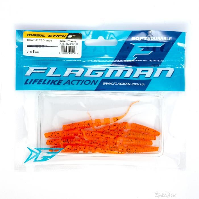 Слаг Flagman Magic Stick 3" #102 Orange