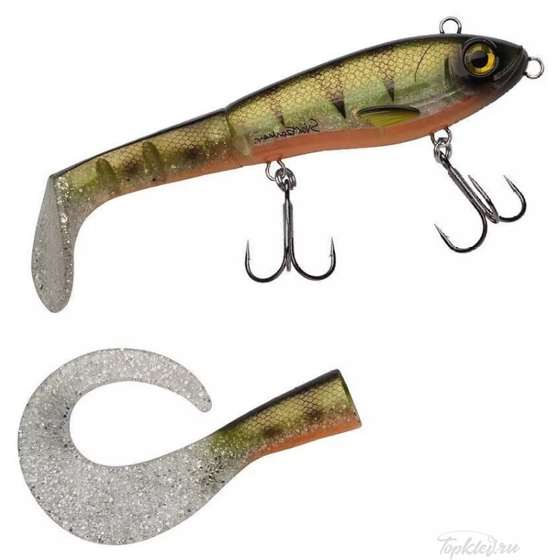 Джеркбейт Abu Garcia "Svartzonker McHybrid" 200 Yellow Fin Perch