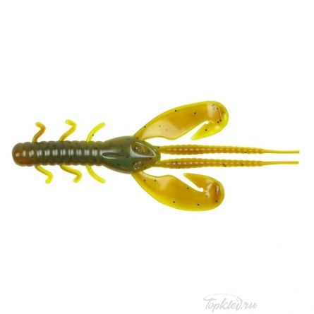 Приманка мягкая Berkley PowerBait Rocket Craw 10cm (8шт) Breen-Clear Chartreuse