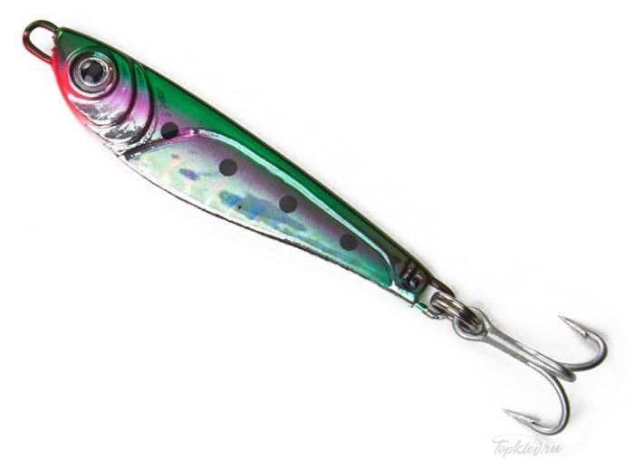 Пилькер Asari Slim Minnow 10гр #06 rainbow trout