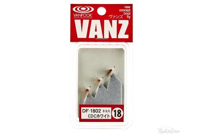 Набор Vanfook Dry Fly 1802 CDC white