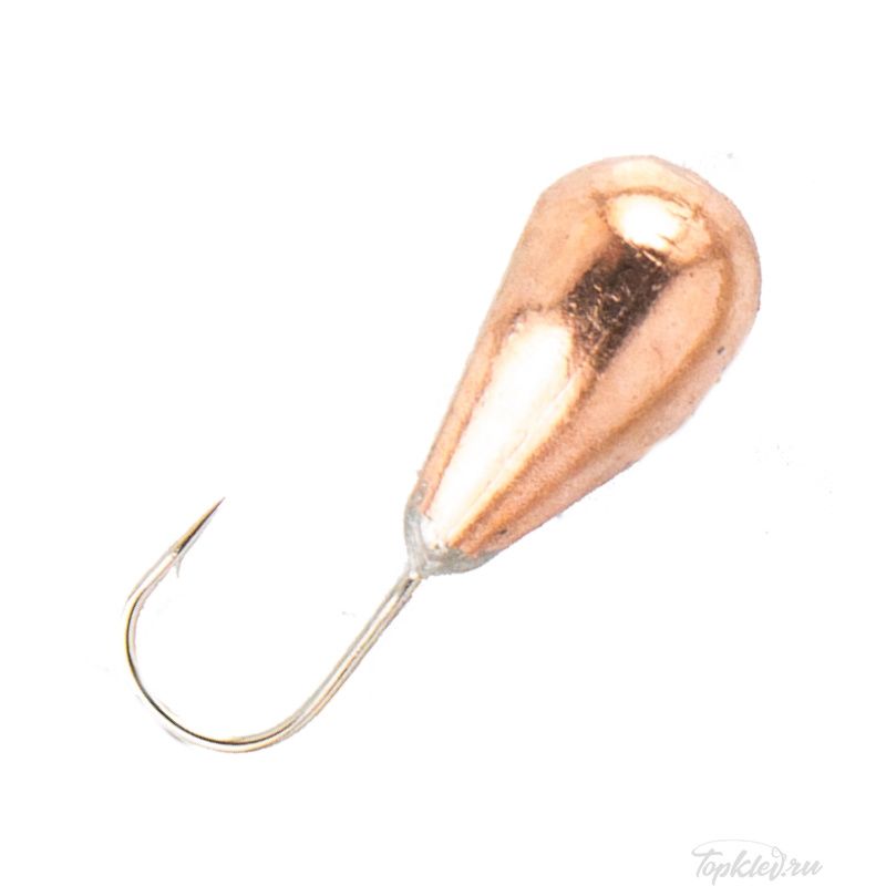 Мормышка вольфрамовая Dixxon DS Fishing Каблучок d6,0, медь (5 шт)