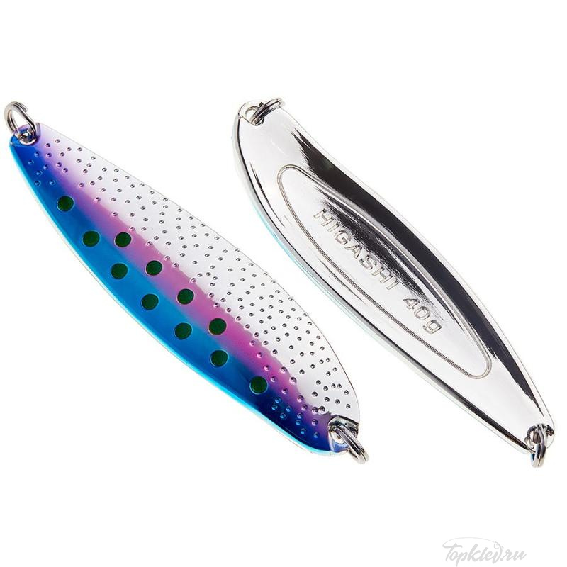 Блесна колеблющаяся Higashi Dot spoon 40гр #10