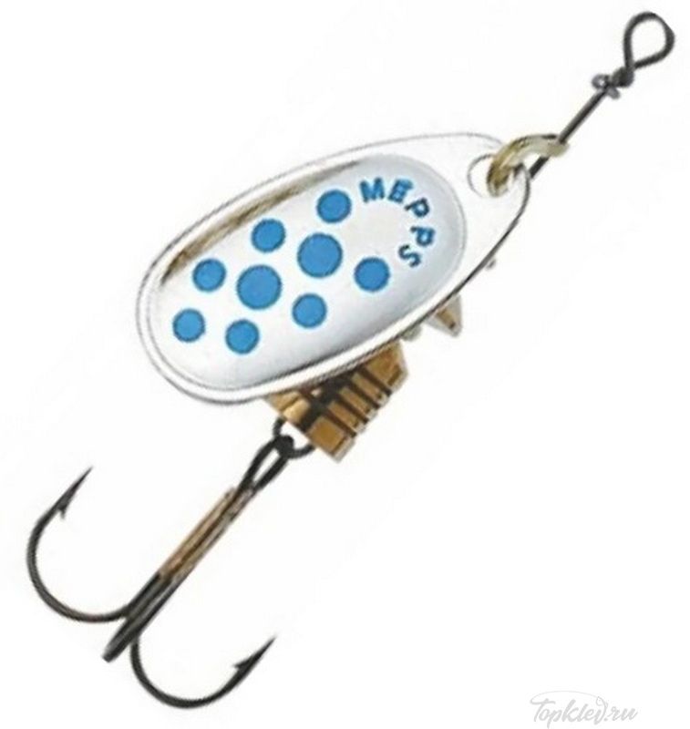 Блесна Mepps Comet PTS Blue 4 S ( уп.5шт.)