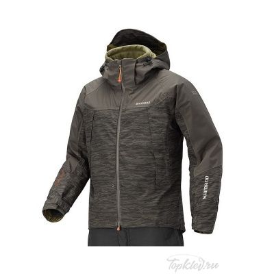 Куртка утеплённая Shimano DS Advance Warm Jacket Ripple Brown M (59YRB02JQ16)