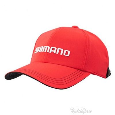 Кепка Shimano CA-036N 58.5см с клипсой (красная)