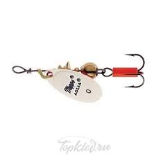 Блесна вращающаяся Mepps "Aglia PHOSPHO" №0 (2,5г) на подложке 1 шт.