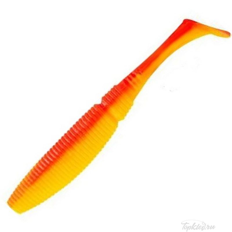 Приманка мягкая Allvega "Power Swim" 7,5см 4г (7шт.) цвет orange yellow