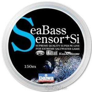 Шнур плетёный PE Daiwa - SEABASS SENSOR+SI 150м #1.0 голубой 7кг.