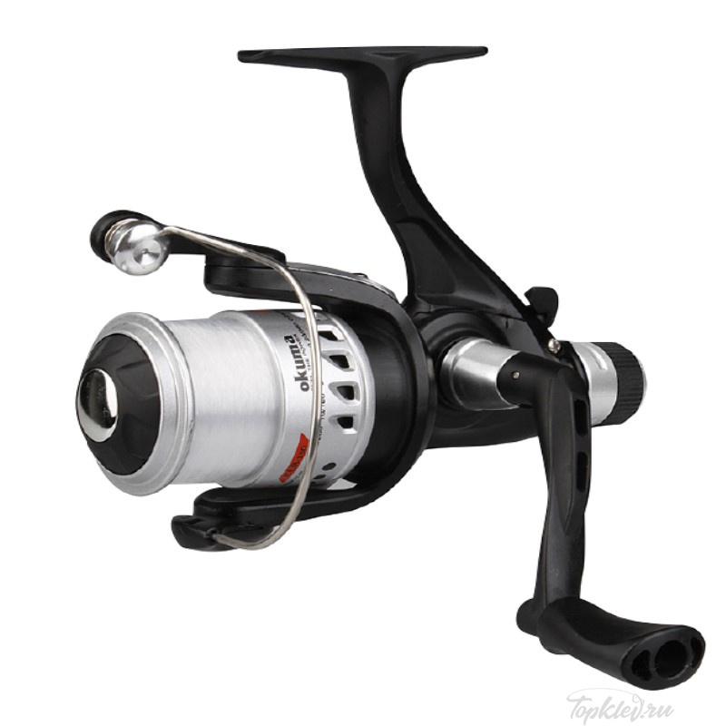 Катушка Okuma Electron 130 Rear Drag + доп. Шпуля + леска