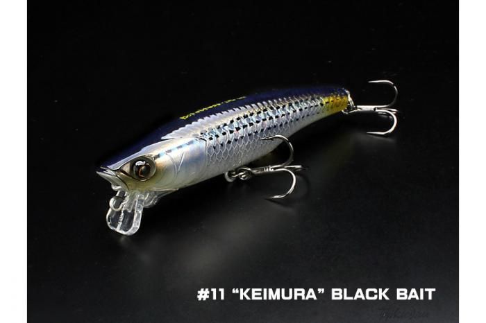 Воблер Little Jack Borabress 80mm #11 keimura black bait
