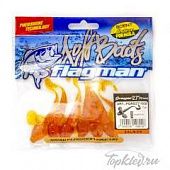 Мягкая приманка Flagman виброхвост Grasper 2,7" honey red flake 7pc salmon