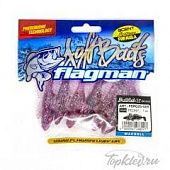 Мягкая приманка Flagman виброхвост Bullfish 2,5" peony 7pc macrell