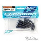 Мягкая приманка Flagman виброхвост Mystic Fish 3'' #114 Electric