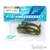 Мягкая приманка Flagman виброхвост Mystic Fish 4'' #133 Motor Oil