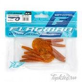 Мягкая приманка Flagman виброхвост TT-Grub 2.5'' #119 Caramel