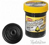 Паста форелевая Berkley PowerBait NATURAL SCENT Glitter TROUT BAIT 50gr GARLIC - BLACK