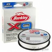 Шнур плетеный Berkley X9 Braid Crystal 150m 0.14mm 6,75kg