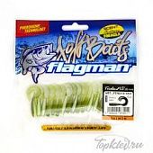 Мягкая приманка Flagman твистер Trident 1,5" pearly mint 15pc salmon