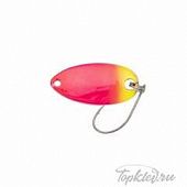 Блесна колеблющаяся Berkley AGS RORU 2.5gr 2.73cm CHARTRUSE FRONT / FUSCHIA BACK