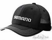 Кепка Shimano Basic Half Mesh Cap CA-032N черный