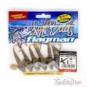 Мягкая приманка Flagman виброхвост Grasper 2,7" peel nut 7pc squid