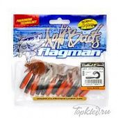 Мягкая приманка Flagman твистер Trident 2" carrot oil 12pc salmon