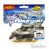 Мягкая приманка Flagman виброхвост Bullfish 2,5" green pumpkin 7pc macrell