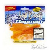 Мягкая приманка Flagman Vortex 4" honey red flake 6pc macrell