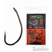 Крючки Carp Pro Black Nickel Curved Shank №2