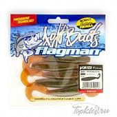 Мягкая приманка Flagman Vortex 4" UV motor oil 6pc squid