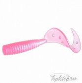 Мягкая приманка Flagman твистер Cheesy 2" pearly pink 12pc macrell