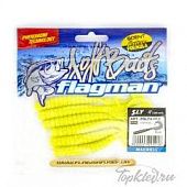 Мягкая приманка Flagman виброхвост Sly 4" chartreuse 6pc macrell