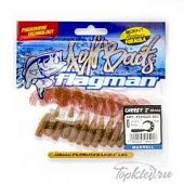 Мягкая приманка Flagman твистер Cheesy 2" dusty razz 12pc macrell